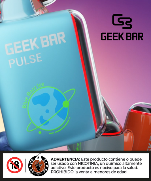 GEEKBAR PULSE 15k puffs 5% nic.